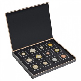 Leuchtturm Luxor Coin Case for 12 Quadrum Capsules