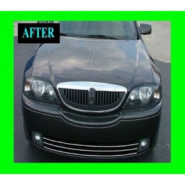 312 MOTORING fits LINCOLN LS 2000-2005 LOWER CHROME GRILLE GRILL KIT 00 01 02 03 04 05 2001 2002 2003 2004 SPORT LSE ULTIMATE LUXURY