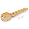 Zeller 13590 Key Holder Bamboo/Stainless Steel 35 x 4 x