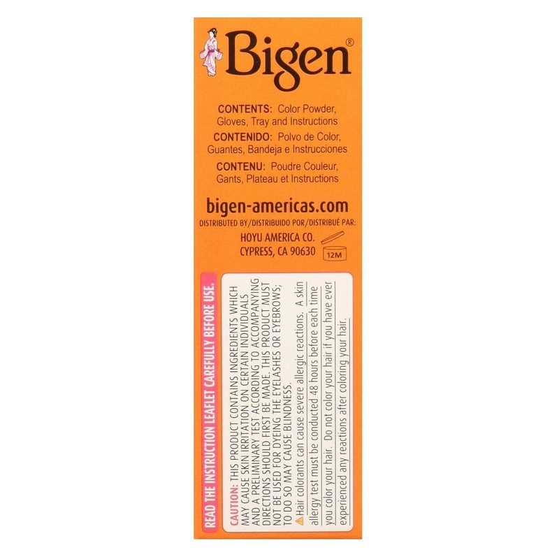 Bigen Permanent Powder Hair Color 96 Deep Burgundy 1 ea