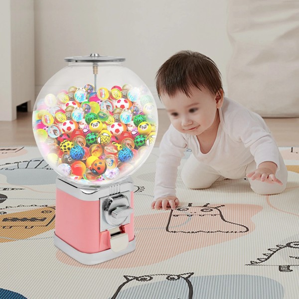 Unbranded Gumball Machine Coin Bank Big Capsule Toys Candy Dispenser