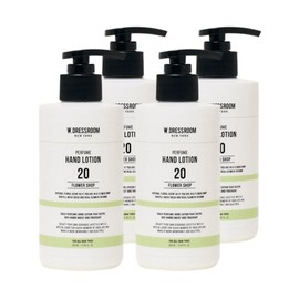 W Dress Room Flower Shop Pumping Hand Cream Hand Lotion 280ml 4pcs / 더블유드레스룸 플라워샵 펌핑 핸드크림 핸드로션 280ml 4개