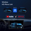 Haudio 7 Inch Double Din carplay Screen,with Wireless CarPlay and