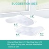 Welnove Gel Pinky Toe Separators - 8 Pack Pinky Toe