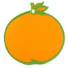Dexas Cutting/Serving Board, Orange Shape 12.5x10.25 inches
