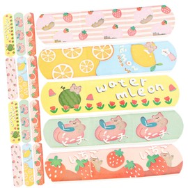 Tofficu Cartoon Set 120pcs Boys and Girls Breathable Strips for Elderly Children Random Style