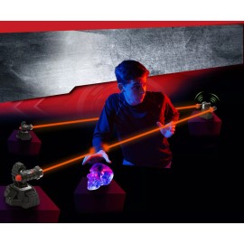 Mukikim SpyX Lazer Trap Alarm -Best Spy Toy -Invisible LED Beam Barrier + Alarm Spy Toy