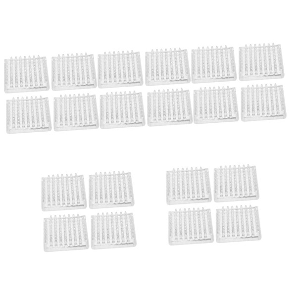 Housoutil 20pcs Furniture Grippers for Hardwood Floors Chair Leg Protectors