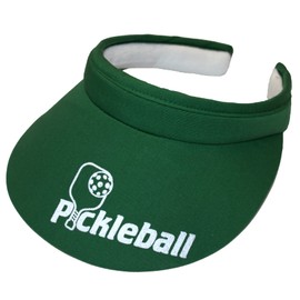 Cushees.com™ Slip-On Visor [733 Pickleball] (Forest Green)