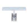 4 Wheel T Pulley Push Pull Rolling Bearing Roller T