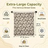 Fruzmzk Reusable Beeswax Bread Bag Sourdough Storage 17 x 13