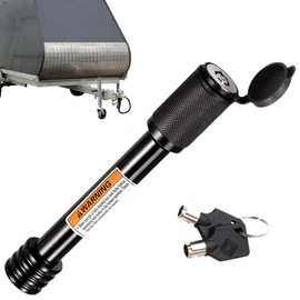 Hitch Receiver Lock | Metal Trailer Hitch Pin Lock Waterproof Hitch Pin Lock,Multipurpose Trailer Coupler Lock Hitch Locking Pin for Trailers RVs Trucks Cargo Racks