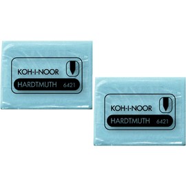 K-6421/18-2 – The Specialist Among Erasers, Super Soft and in Very Good Quality The Original Here in Blue in Double Pack