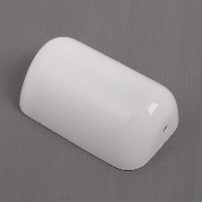 Anmire White Glass Bankers Lamp Shade Replacement Cover or Banker's