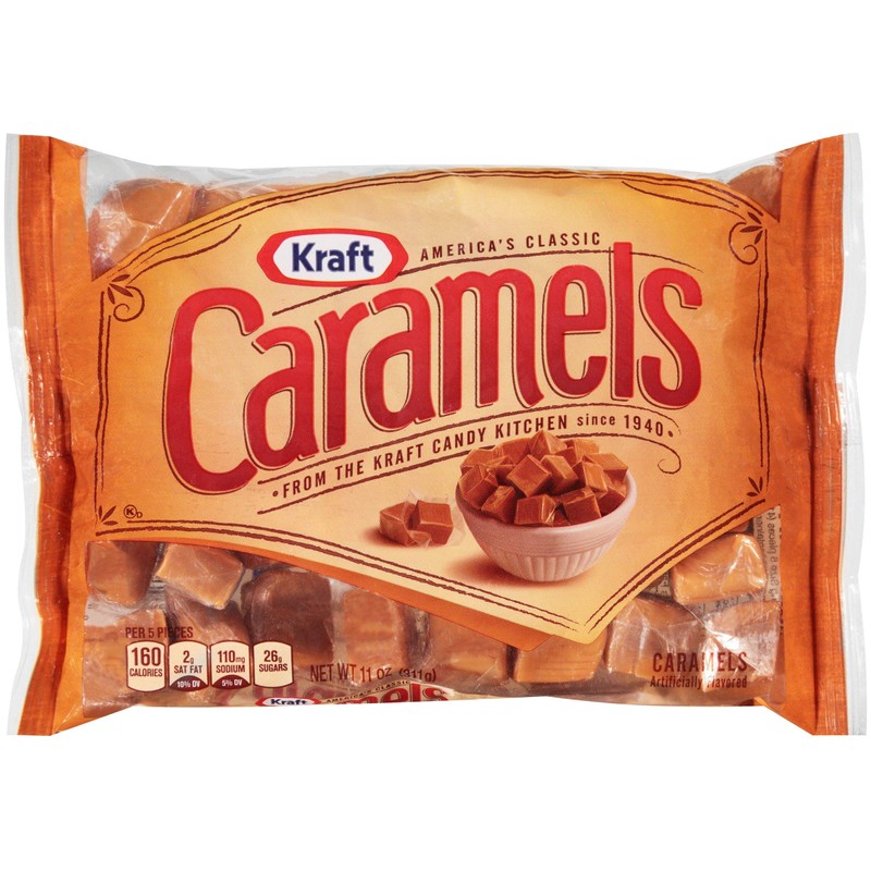 Kraft Caramels - 11oz, Caramels (Pack of 6)