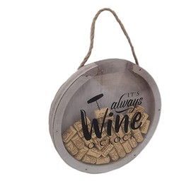 Wine Cork Holder Decor Gifts Shadow Box Wine Sign for Wine Lovers Accessories Display Storage Decorative Container
