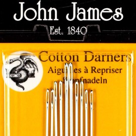 Colonial Needle 10 Count John James Cotton Darners Assorted Needles, Size 1/5