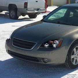 MNMSYH Headlights Head Lamp Left+Right Pair 02 03 04 Heavy Duty ABS Plastic Housing/Polycarbonate Lens for Nissan for Altima Base/S/SE/SL 02-04 Composite-Assembly Type 260103Z626 NI2503142