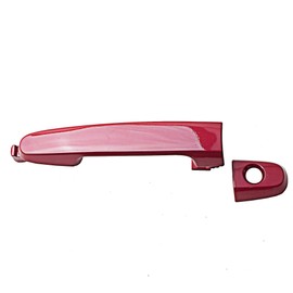 ADVANCE IGNITION Front Left or Right Outside Door Handle Compatible with Pontiac Scion Toyota 01-13 Vibe tC xA xB xD Camry Corolla RAV4 Highlander Matrix Prius Solara Yaris 3R3 Barcelona Red Mica