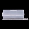 S-TROUBLE New Transparent Empty Nail Storage Box Manicure Tools Organizer