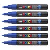 POSCA POSCA PC-1MC Paint Markers Pack of 6 Dark Blueaa