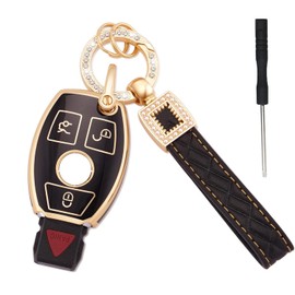 Misuyue Mercedes Key Cover, black