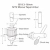 Earl Diamond Super Heavy Duty 5/8-Inch Drill Chuck with #2