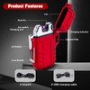 LcFun Arc Lighter Waterproof Windproof Rechargeable USB Plasma Flameless Electric