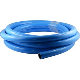 PVC Compressed Air Hoses with Fabric Insert, Highly Flexible for Workshop, Petrol Station, Industrial Hose (Standard, Inner Diameter: 25.0 mm)