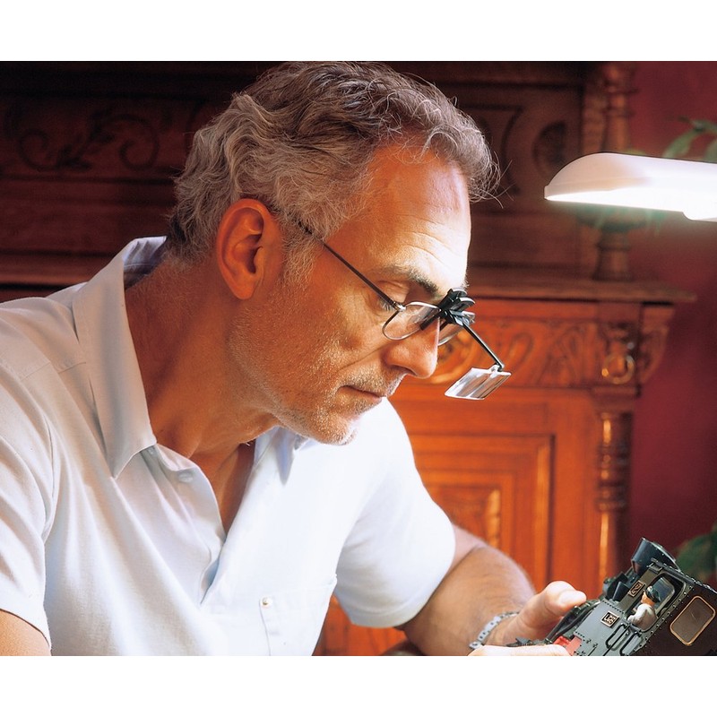 Eschenbach - Lupas con clip para ajustar a las gafas