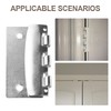 Flip Action Door Lock, Reversible Privacy Lock with Anti-Lock Out