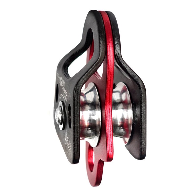 GM CLIMBING 40kN Micro Double Pulley CE UIAA Certified Ball
