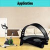 Bicycle Pedals with Straps, 9/16 Exercise Bike Pedals, Exercise Bike