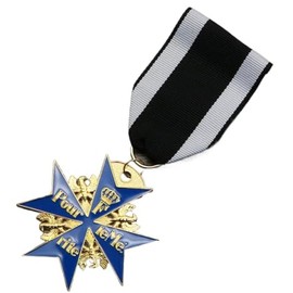 Macco Pour Le Mérite Blue Max Medal – WWI German Military Replica Flying Ace Award