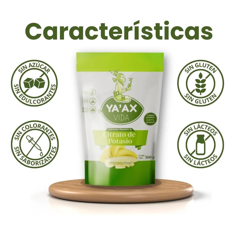 Citrato De Potasio Polvo 100 Puro 500 Grs