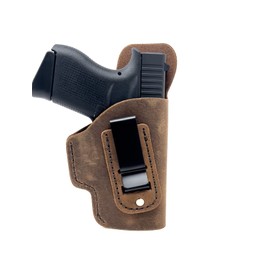 Inside The Waistband Leather Holster - Made in USA Designed for Comfort - Water Buffalo Leather- Great for Concealed Carry (FN 509)
