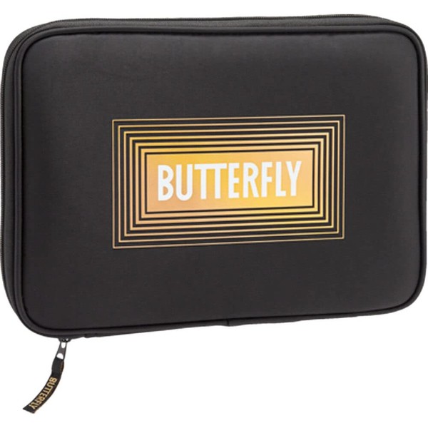 Butterfly GR Case, 2 Rackets, Table Tennis 63280 070: Gold, One Size Fits Most