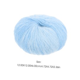 SEWACC Knitting Yarn for Sweater Scarf Soft Woolen Yarn DIY Crochet Thread Vibrant Colors for Creative Knitting Projects for Accessories Home Crafts