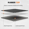 0.79" Interlocking Foam Floor Tiles,6 Pcs 24 Sq Ft Rubber