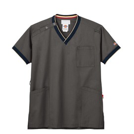 Dickies 7084SC Medical Scrub Jacket, silver (gunmetallic)