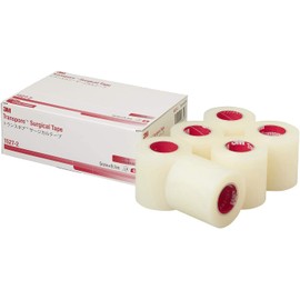 3M Transpore Surgical Tape, 2" x 10 yds, Case of 6 Rolls