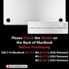 MEEgoodo for M4/M3/M2 MacBook Air 13.6 inch Case 2025 2024