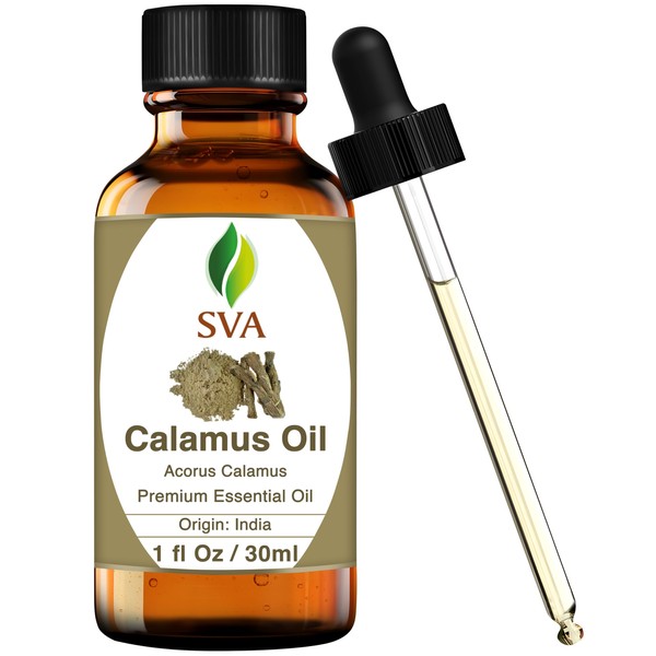 SVA Calamus Essential Oil – 1 Fl Oz – 100%