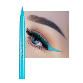 Sparfar 12 Colors Matte Liquid Eyeliner Rainbow Colorful Neon Eyeliner Pencil Waterproof Non-Bleeding Long Lasting Gel Eyeliner 1.6g-05#