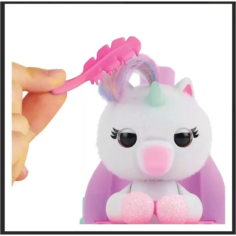 Fingerlings Unicorn Playset Interactive Baby Monkey 70+ Sounds Ages 5+