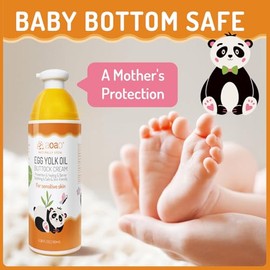 AOAO Crema para la dermatitis del pañal del bebé con óxido de zinc, previene y cura la dermatitis del pañal del recién nacido, repara la piel seca y a