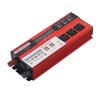 2000W Car Inverter Aluminum Alloy 4 USB Ports 3 Outlets