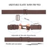 JIUSERLU Adjustable Elastic Bands For Wigs, Adjustable Wig Bands (Mixed,