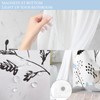 Tititex No Hooks Snap in Liner Abstract Blue Branches Shower