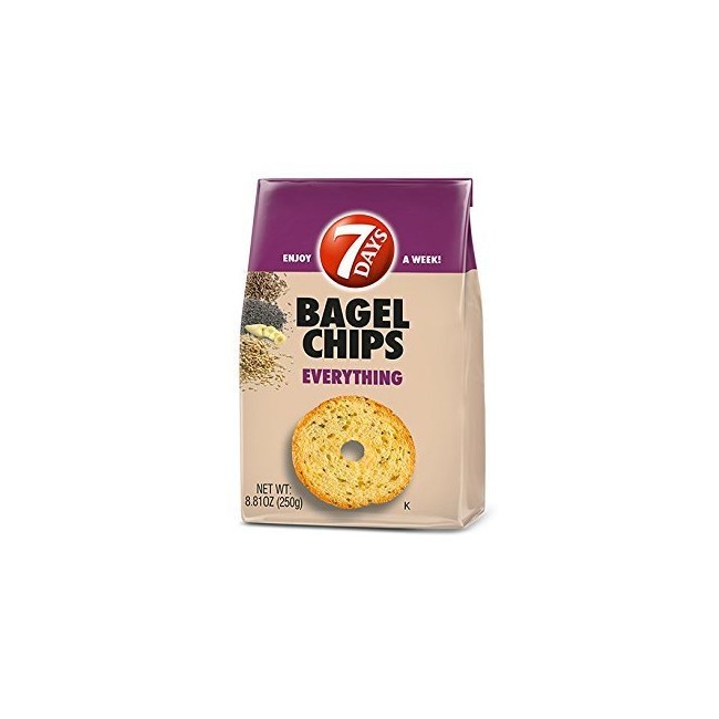 7Days Bagel Chips, Everything, 8.81 oz. Bag